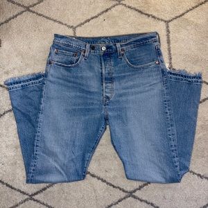 FREEPEOPLE LEVI'S 501 SKINNYS W31, L28